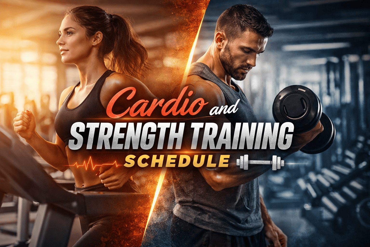 Cardio and Strength Training Schedule - Major Fitness Blog