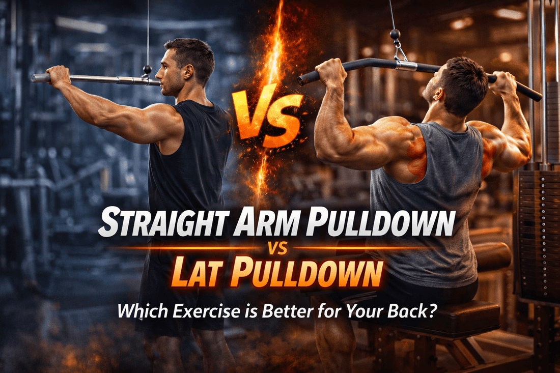 Straight Arm Pulldown vs Lat Pulldown Which Exercise is Better for Your Back