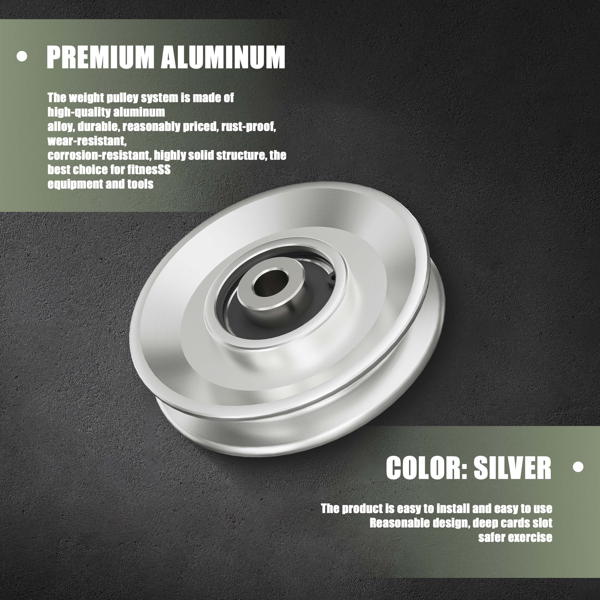 Aluminum Pulley Set | Free Shipping | Major Fitness